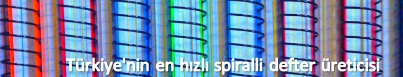 Türkiye\'nin en hızlı spiralli defter üreticisi!